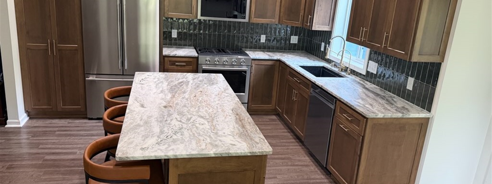 Kitchen & Three-Bathroom Remodel in Loretto, MN