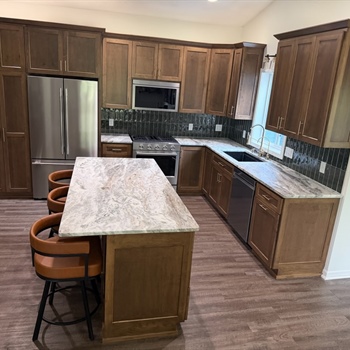 Kitchen & Three-Bathroom Remodel in Loretto, MN