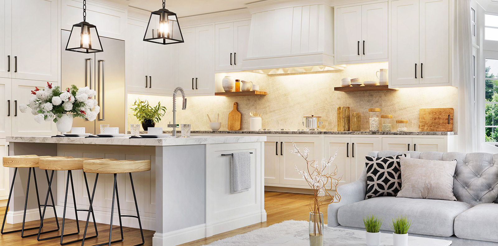 Modern kitchen remodeling showcase