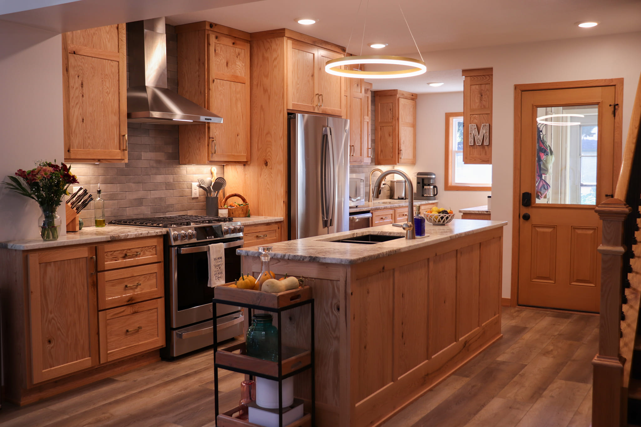 Modern kitchen remodeling with contemporary design